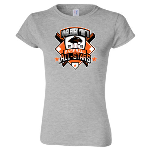 2026 ALL STARS - Softstyle® Women’s T-Shirt w/ Name/Number on Back Thumbnail